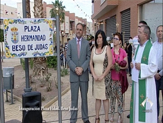 Inauguración plaza Hdad. Beso de Judas